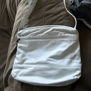 Stone Mountain Genuine White Leather bag
